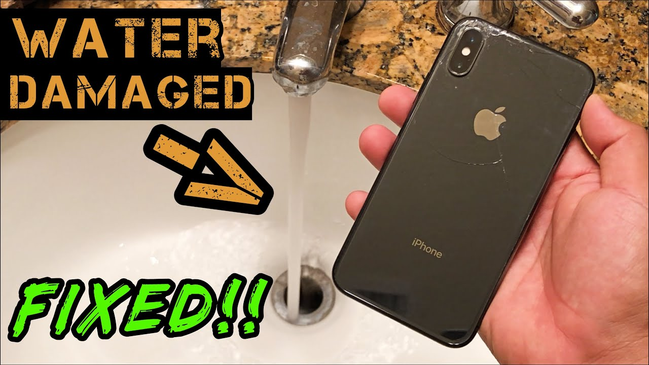 can iphone recover from water damage? how to fix a water damaged iphone - 8 easy steps