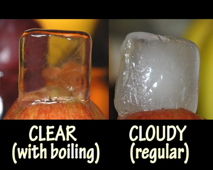 how to make clear ice