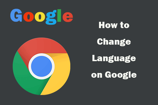 how to change google chrome language