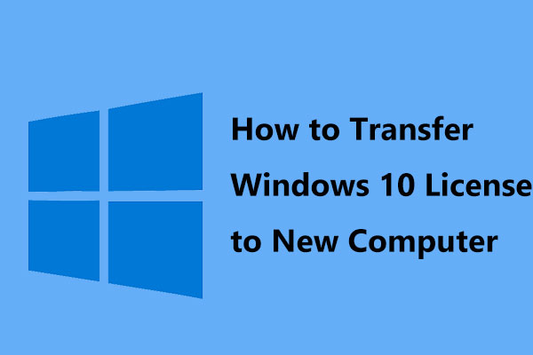 How to Transfer Windows 10 Digital License to a New Computer