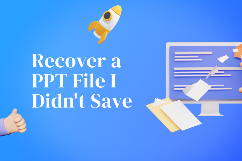 How to Recover Unsaved powerpoint Presentations