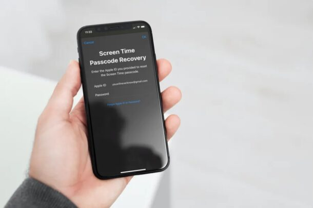 How to Recover or Remove Forgotten Screen Time passcode for iPhone