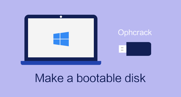 How to Make an Ophcrack USB Bootable Disk