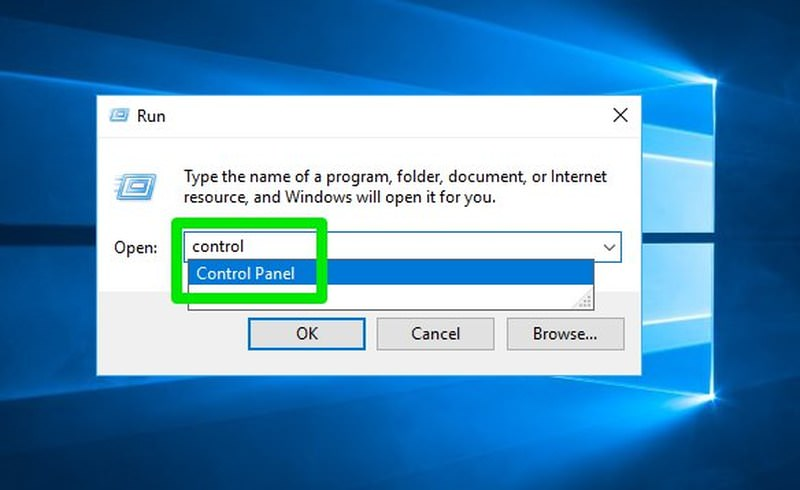 how to Access Control Panel on Windows 10